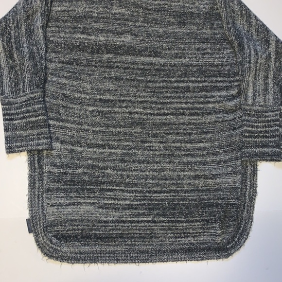 Anthropologie Field Flower Long Black, White, and Grey Sweater - Women’s Size XS - Picture 5 of 8